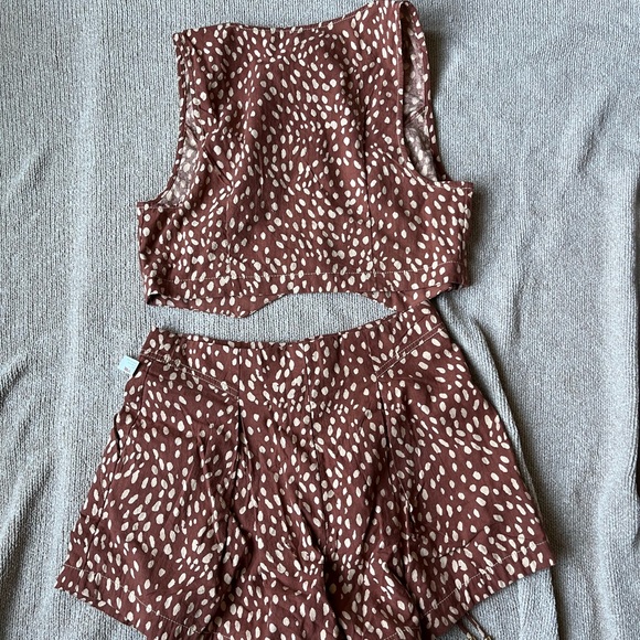 Free People Bennett Set Fawn Combo Size 10 - Picture 6 of 6